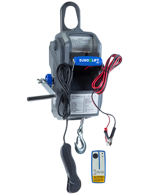 Лебедка электрическая KDJ-2000R (200-D)12V