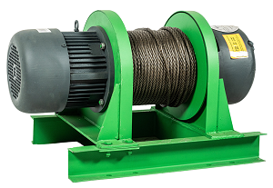 Лебедка электрическая KCD 1000/2000 кг, 30/15 м 380В