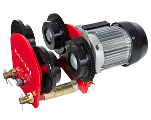 Каретка приводная электрическая TD-10, (4-колеса), г/п 1.0 тн